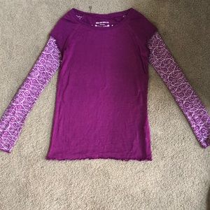 Magenta Girls’ Long Sleeved Shirt